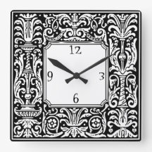 Art Nouveau Botanische geometrische grens