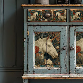 Art Nouveau Botanische William Morris Style Eenhoo Tissuepapier