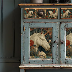 Art Nouveau Botanische William Morris Style Eenhoo Tissuepapier