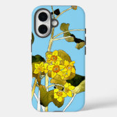 Art nouveau boterbloem Case-Mate iPhone case (Achterkant)