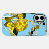 Art nouveau boterbloem Case-Mate iPhone case (Achterkant (horizontaal))