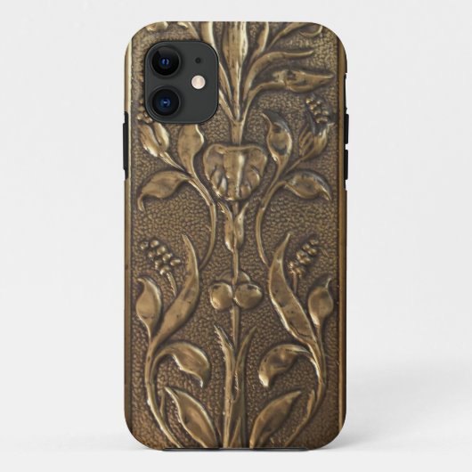 Art Nouveau Brass Pattern iPhone 5 Hoesje (Achterkant)