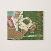  Art Nouveau Brasserie Fraikin-Courard Beer Legpuzzel (Horizontaal)