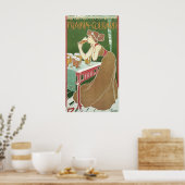  Art Nouveau Brasserie Fraikin-Courard Beer Poster (Keuken)