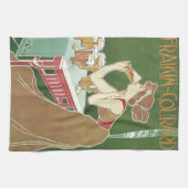 Art Nouveau Brasserie Fraikin-Courard Beer Theedoek (Horizontaal)