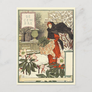 Art Nouveau Briefkaart