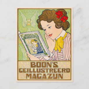 Art Nouveau Briefkaart