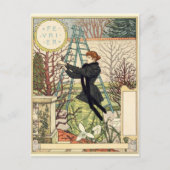 Art Nouveau Briefkaart (Voorkant)