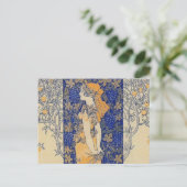 Art Nouveau Briefkaart (Staand voorkant)