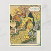 Art Nouveau Briefkaart (Voorkant)