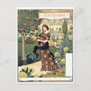 Art Nouveau Briefkaart