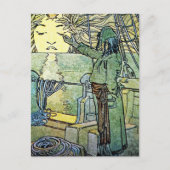 Art Nouveau Briefkaart: Alphonse Mucha - Zon Briefkaart (Voorkant)