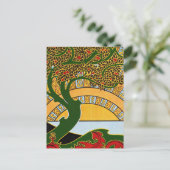 Art Nouveau Briefkaart: La Libre Esthétique Briefkaart (Staand voorkant)