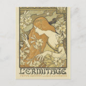 Art Nouveau Briefkaarten - L'ermitage (Voorkant)