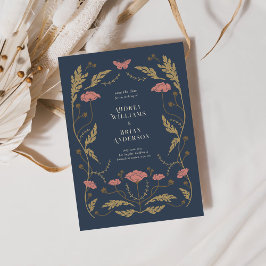  Art Nouveau Bruiloft Bewaar de Datumkaart Save The Date