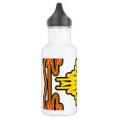 Art Nouveau Burst Waterfles (Links)