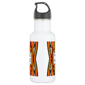 Art Nouveau Burst Waterfles (Achterkant)