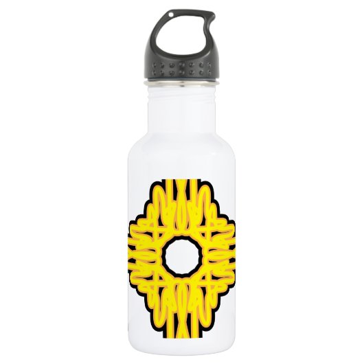 Art Nouveau Burst Waterfles (Voorkant)