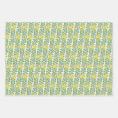 Art Nouveau Buttercup bloembehangendodemker Inpakpapier Vel (Voorkant 2)