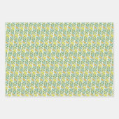 Art Nouveau Buttercup bloembehangendodemker Inpakpapier Vel (Voorkant)