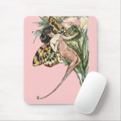 Art Nouveau Butterfly Fairy Muismat (Met muis)