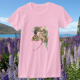  Art Nouveau Butterfly Fairy T-shirt