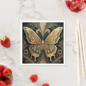 Art Nouveau Butterfly Servet (Insitu)