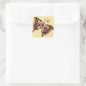 Art Nouveau Butterfly - Sticker (Tas)