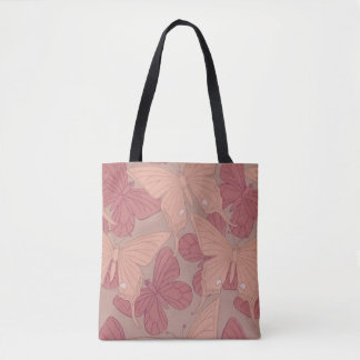 Art Nouveau Butterfly Tote Bag