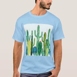 Art Nouveau Cacti T-shirt