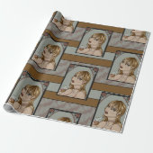 Art Nouveau Cadeaupapier (Uitgerold)