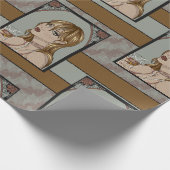 Art Nouveau Cadeaupapier (Hoek)