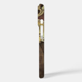 Art Nouveau Café Rajah dames met koffie Case-Mate iPhone Case (Achterkant / Links)