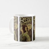  Art Nouveau Cafe Rajah, Vrouw met koffie Koffiemok (Voorkant links)