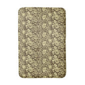 Art Nouveau CarnenDamask, Brown en Cream Badmat (Voorkant Verticaal)