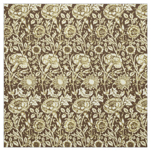 Art Nouveau CarnenDamask, Brown en Cream Stof
