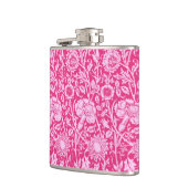 Art Nouveau Carnese Damask, Fuchsia Pink Heupfles (Links)