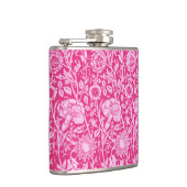 Art Nouveau Carnese Damask, Fuchsia Pink Heupfles (Rechts)