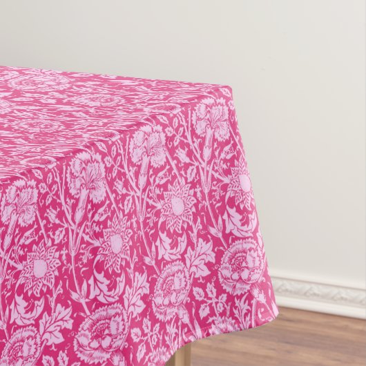Art Nouveau Carnese Damask, Fuchsia Pink Tafelkleed (Voorbeeld)