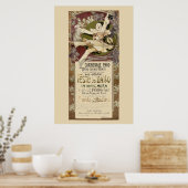  Art Nouveau Carnevale 1900 van Zippel Poster (Keuken)