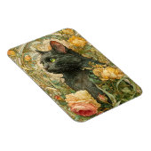 Art Nouveau Cat Magneet (Rechterzijde)