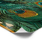 Art Nouveau Cat Perfect Poster (Hoek)