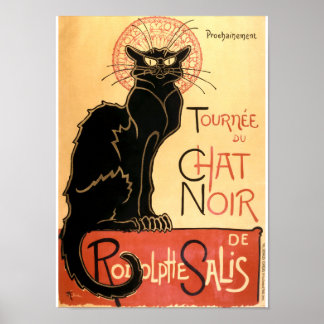 Art Nouveau Cat van Théophile Steinlen Poster