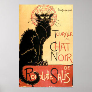 Art Nouveau Cat van Théophile Steinlen Poster