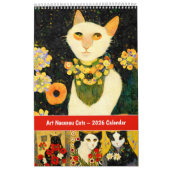 Art Nouveau Cats – 2026 Calendar   Kalender (Hoes)