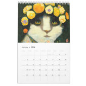 Art Nouveau Cats – 2026 Calendar   Kalender (Jan 2026)