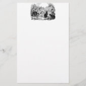 Art Nouveau Cats Briefpapier (Voorkant)