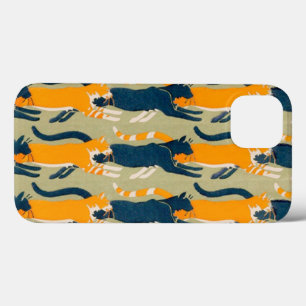 Art Nouveau Cats Case-Mate iPhone Case