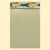 Art Nouveau Cats en Flowers Stationery Briefpapier