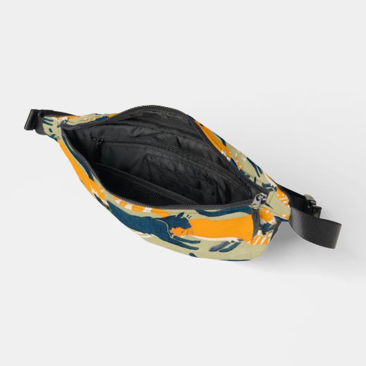 Art Nouveau Cats Heuptasje (Open)